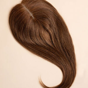 Premium hair topper 14 inch medium brown